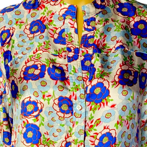 Sandro Paris Kimberly Floral Drop
Waist Shirt Dress 36 (S /4) - Picture 7 of 13